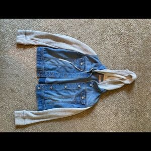 Hooded Denim Jacket